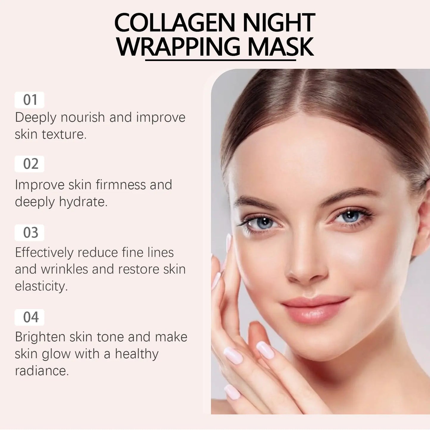 SilkGlow Collagen Wrap Mask