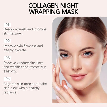 SilkGlow Collagen Wrap Mask