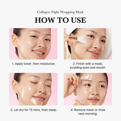 SilkGlow Collagen Wrap Mask